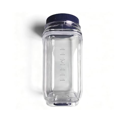 Salad Jar with Side Opening - Leakproof Salad Container & Pod, Mason Jar with Dressing Cup, Portable Lunch Container for Meal Prep, Dishwasher & Freezer Safe, for Office, Gym (Dark Blue) - color: Dark Blue