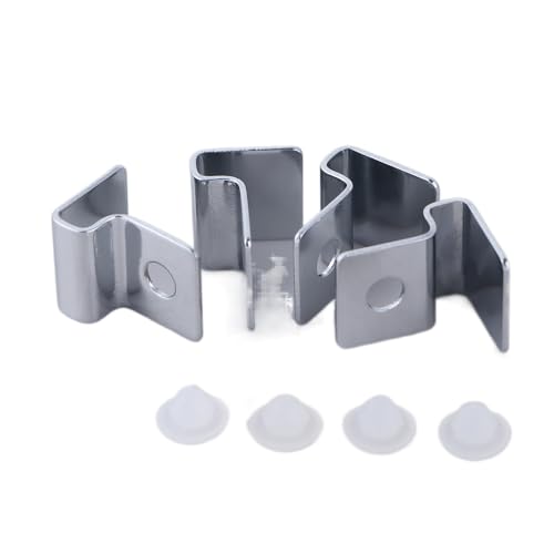 Leadigol 8PCS Fish Tank Brackets,Glass Lid Clips Aquarium Cover Holder Aquarium Cover Holder Replacement Support Holder
