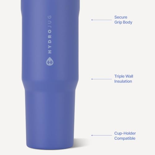 HydroJug Sport 32 oz Insulated Stainless Steel Water Bottle, Berry Pop - color: Berry Pop, size: 32 Ounces