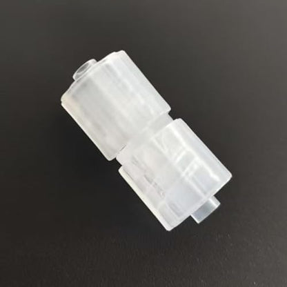 Dual-End Movable Male Luer Lock Adapter for Laboratory Biochemical Analytical Instruments Food Machinery 50PC/PK (Double Movable Male Luer, PP)