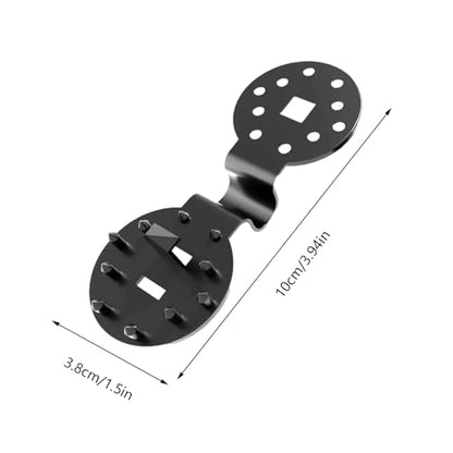 100-Pack Shade Cloth Clips, Lock Grip, Heavy Duty Tarp Clips, UV-Resistant Canopy Fasteners, Non-Slip Grip For Netting/Greenhouse, Windproof Sunshade Clamps - size: Large size 10*3.8cm