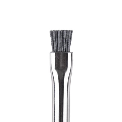 2pcs Stainless Steel Aquarium Algae Brush Fish Tank Landscaping Stone Cleaner