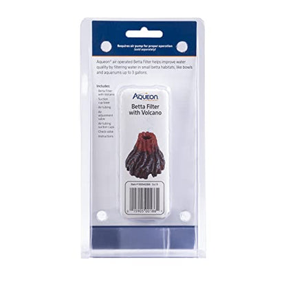 Aqueon Betta Filters Volcano One Size - size: One Size