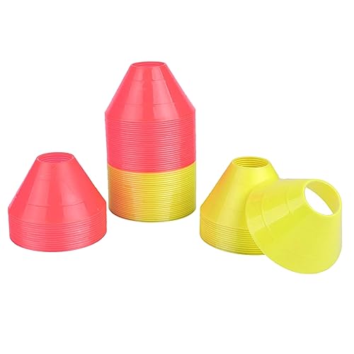 10 Pieces Mark Disks Soccer Cones Multi-Sport Training Space Cones Training Accessories for Football Sport Outdoor Games