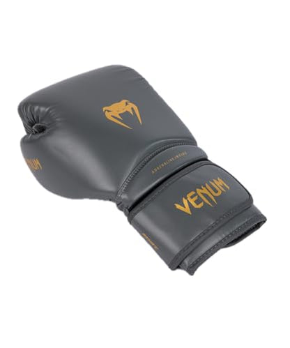 Venum Contender Boxing Gloves - color: Grey/Gold, size: 10-Ounce, style: Contender 1.5