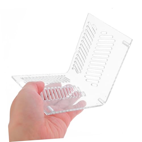 Acrylic Fish Tank Isolation Box Divider Tray for Clean Water Aquarium Partition Pump Guards