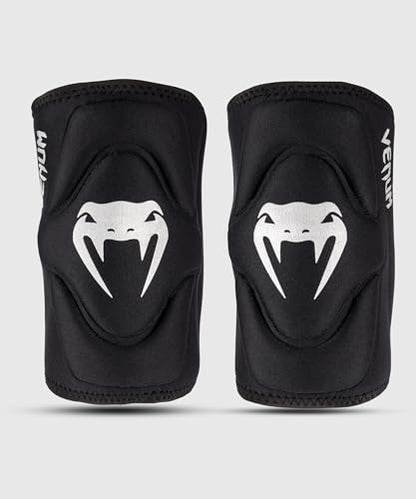 Venum Gel Kontact Knee Pads - Black/Silver - X-Large