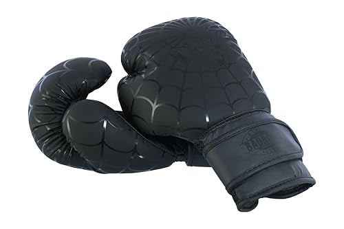 Boxing Gloves 6oz | Boxing Gloves for Kickboxing Muay Thai MMA | Bag Gloves for Punching Bag - color: Black-MATT