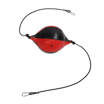 Generic Speed Bags for Boxing, Double End Bag Boxing with Adjustable Cord Inflator PU Leather Enhance Double End Punching Ball Boxing Training Equipment Double End Speed Boxing,
