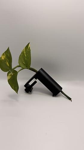 Aquarium Plant Holder for 10-200 Gallon Rimmed Fish Tanks The Tube Mini 3D Printed - Pothos Holder - Stemmed Plant Holder -Aquascaping & Aquarium Tool Holder