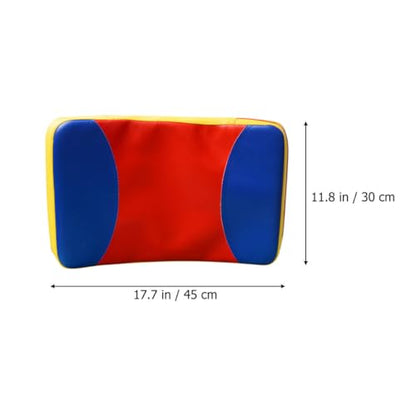 Ciieeo Taekwondo Kickboxing Training Pad Curved Hand Paddle Large Three-Color Sturdy Kick Target for Martial Arts Practice