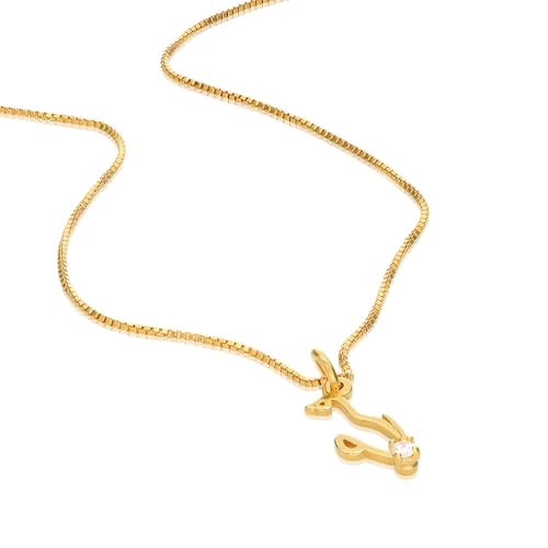 Personalized Choose Your Style Arabic Name Necklace - Custom Nameplate Pendant - Dainty Gift for Her, Women - Gift for Mother's Day, Christmas, Birthday - color: Gold Vermeil, size: Vertical Cursive, style: With Diamond