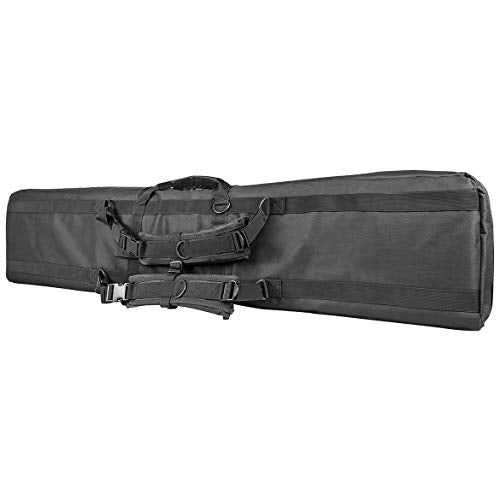 VISM by NcSTAR Double Carbine Case - color: Urban Gray, size: 55-"