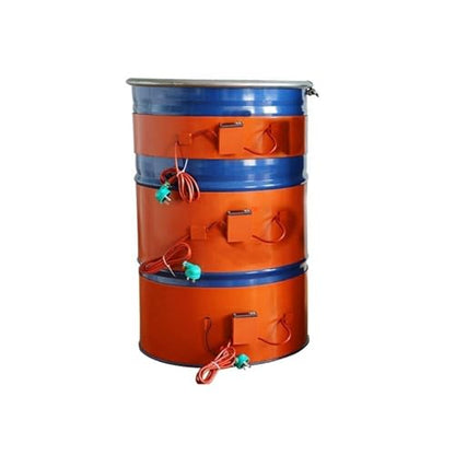 Drum Heater Belt, 55 Gallon Silicone Rubber Pad with Digital Display, Adjustable Gas Tank Warming Wrap for Viscosity Control & Freeze Protection(Digital,D) - color: Digital, size: D