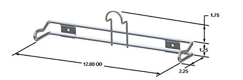 Wall Mount Plastic Grocery Bag Holder/Dispenser - T-Shirt Bag Rack - Includes Screws, 5 Pack - size: 5 Pack