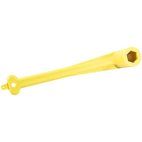 1-1/16" Boat Prop Wrench & PMPS-1-DP Prop Stop Block Kit, 91-859046Q4 Polymer Propeller Wrench - Works for Mercury Mercruiser Alpha, Fits All Outboard & Stern Drive Applications Light-Weight, Yellow