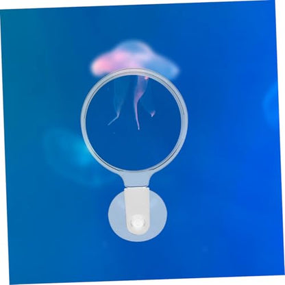 CALLARON 4pcs Acrylic Cup Lens for Fish Tank Viewing for Observing Animals User-Friendly Design for Easy Installation and Use