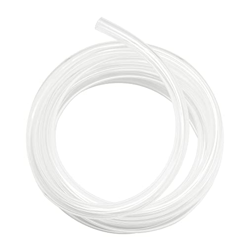 Clear Vinyl Tubing 1/2" ID × 5/8" OD -10 Ft 60PSI,Flexible Lightweight Plastic Tube, BPA Free Non-Toxic, Multipurpose Hybrid Reinforced Clear Tubing for Transfer Water Air Oil | Flexible Lightweight Plastic Tube, BPA Free Non-Toxic, Multipurpose Hybrid Re