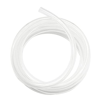 Clear Vinyl Tubing 1/4" ID × 3/8" OD -10 Ft 60PSI | Flexible Lightweight Plastic Tube, Multipurpose Hybrid Reinforced Clear Tubing for Transfer Water Air Oil - size: 1/4’‘, style: 10 feet