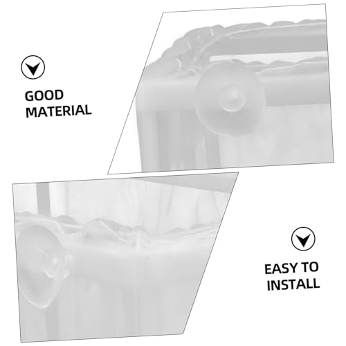 ORFOFE 2pcs Fish Breeding Net Mesh Hatchery Fishing Net for Aquarium Fish Separation for Tanks Non- and Practical Design