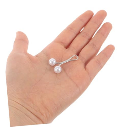 12pcs Elegant U-shaped Hijab Pins for Women Ethnic Style Scarf Clips with Fine Round Needles Versatile Brooches for Headwraps Lapel Shawls Party and Daily Wear Accessories