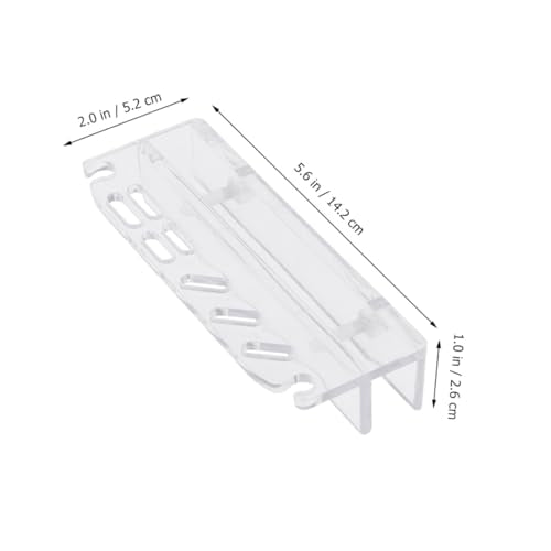 Acrylic Water Plant Tool Rack for Aquarium Maintenance Compact Design for Scissors Tweezers Scrapers Storage for Aquatic Plant Care