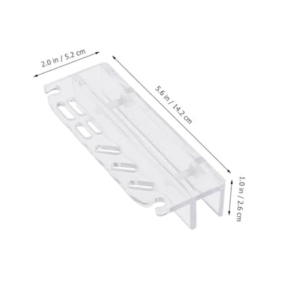 Acrylic Water Plant Tool Rack for Aquarium Maintenance Compact Design for Scissors Tweezers Scrapers Storage for Aquatic Plant Care