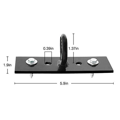 Aoneky Wood Beam Heavy Bag Hanger - Ceiling Mount Heavy Duty Punching Bag Hanger Hook - Boxing Bag Mounting Bracket