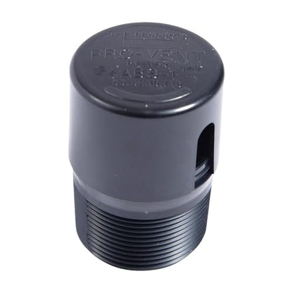The 1-1/2" Male Threaded ProVent Venting Solution Air Admittance Valve AAV, RV's and Housing Applications Odor Prevention Valve for Plumbing and Drainage Systems (Black) - color: Pack of 1 - Residential Housing
