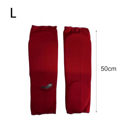 Shin Guards for Arts and Sports - color: Red Color L