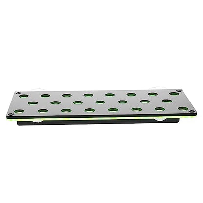 FOMIYES Coral Propagation Support Coral Bracket Multi-Slot Coral Reef Rack Decorative Coral Holder Ceramic Dust Bath House Shelves Brackets Shelf Brackets Acrylic Luxurious Fish Tank, 24X10.5X5.5CM