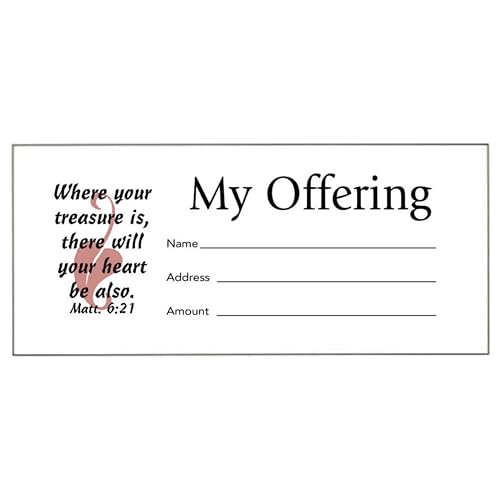 Broadman Church Supplies My Offering Bill Size Envelope, 100 Count