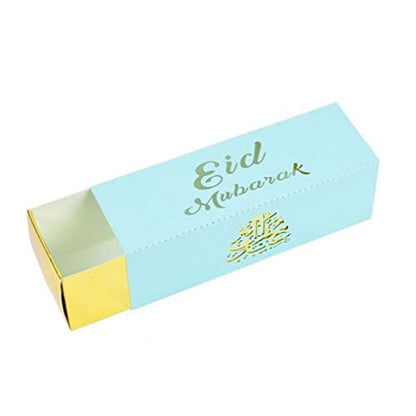 Candy Bar Wrapper 10pcs/Set Eid Mubarak Chocolate Box for Islam Muslim Party Favors Kareem Gift Mixed Color