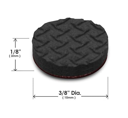 Slipstick GorillaBumperPads Premium Cabinet Door Bumpers 3/8” Round Non Slip Pads, Cabinet Stoppers, Bumpers for Drawers, Cupboards, Cutting Boards, Glass Tops, Picture Frames, 64 Gripper Dots - size: 3/8" Round