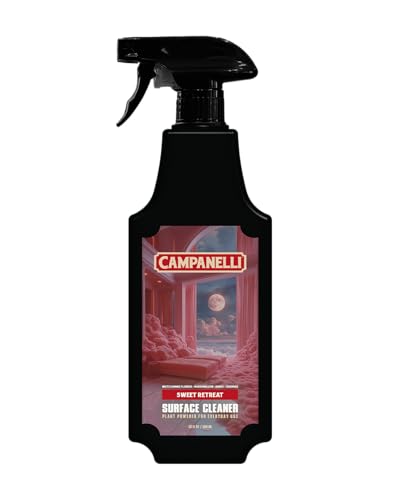 CAMPANELLI Multi-Surface Cleaner Spray, Sweet Retreat Scent, 20 Oz | Plant-based Multiple Surfaces Cleaner Removes Grease and Grime with Fresh Scent, Streak-Free All Purpose Cleaning Spray
