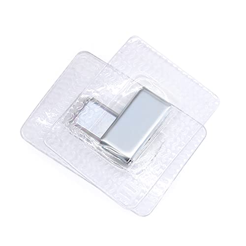SEMINI Hidden Sew Magnetic Snap Invisible Hidden Sew in PVC Hidden Purse Closure for Fastener Handbag Cloth Clasp DIY Craft Sewing Tools (20x10mm) - size: 20x10mm,Rectangular