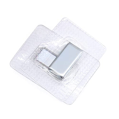 SEMINI Hidden Sew Magnetic Snap Invisible Hidden Sew in PVC Hidden Purse Closure for Fastener Handbag Cloth Clasp DIY Craft Sewing Tools (20x10mm) - size: 20x10mm,Rectangular
