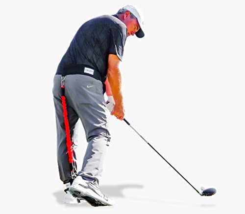 VPX Golf Swing Launch Training Aid, Increases Driver & Iron Distance, Ball Flight, Spin, Improves Alignment, Putting, Timer, Club Sequencing, For Men, Women, Kids, Range, Indoor, Outdoor, On Nets, Mat - size: Waist LRG (32"-56"), style: Height MED (5'3" t