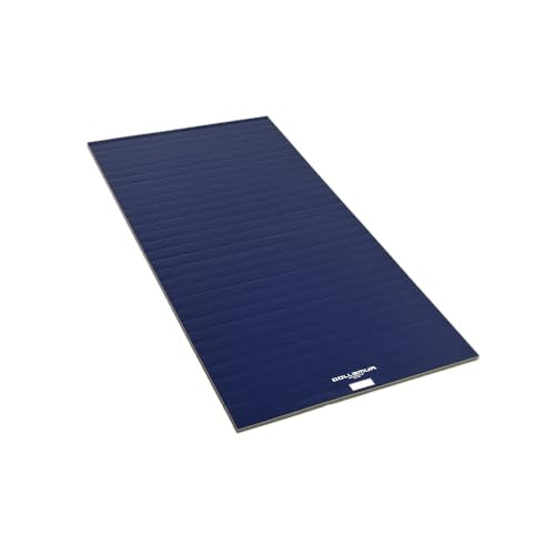 Dollamur 5'x10'x1.25" Wrestling Mat, Workout, Exercise, Yoga - color: Navy Blue