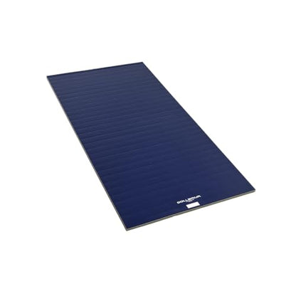 Dollamur 5'x10'x1.25" Wrestling Mat, Workout, Exercise, Yoga - color: Navy Blue