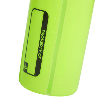 adidas 750 ML (28 oz) Stadium Refillable Plastic Sport Water Bottle - color: Signal Green/Black