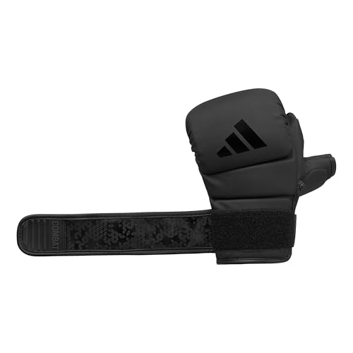 Adidas Sparring Training Gloves Boxing MMA Martial Arts Kickboxing Impact-Absorbing Protection Black S/M or L/XL - color: Black L/XL