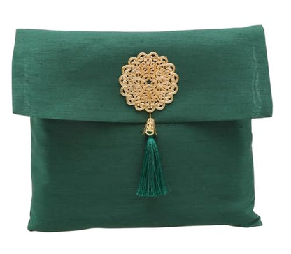 Prien Muslim Prayer Rug with Tasbih and Portable Bag, Muslim Gift for Women Men, Mubarak Islamic Box, Soft Mat Islam Gifts Set, Turkish Sajadah for Ramadan, Eid, Hajj, Travel, Pray (Emerald) - color: Emerald