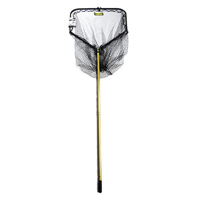 TS116Y Tournament Series Precision Muskie Landing Net - Hoop 36"X38", Length 116",Gold/Black
