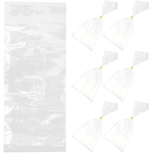 Mipcase 50pcs Thicken Plastic Fish Transport Bags 16x40cm Leak-proof Aquarium Shipping Storage Bags for Live Fish Packing