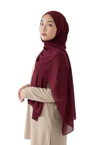 Stylish Premium Modal Viscose Hijabs for Women - color: Maroon