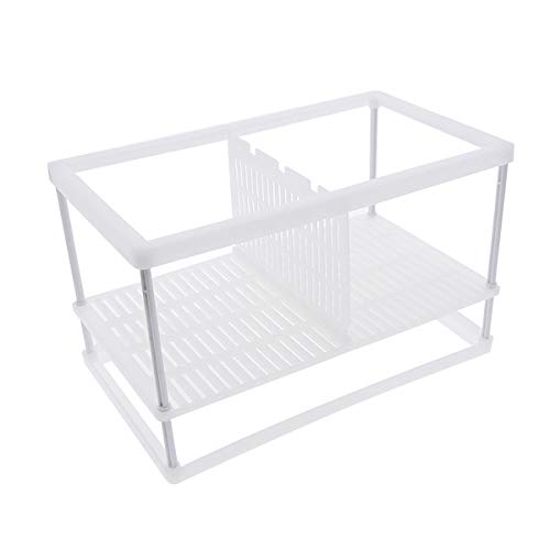 NGe Aquarium Fish Breeder Box, Rectangle Isolation Box, with Adjustable Position Isolation Panel, Hatching Box, Juvenile Fish Spawning Incubator Water Isolation Net Hatchery