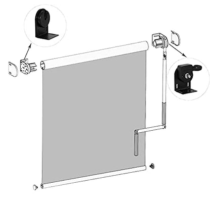 Cordless Bracket Universal Replacement - color: Black