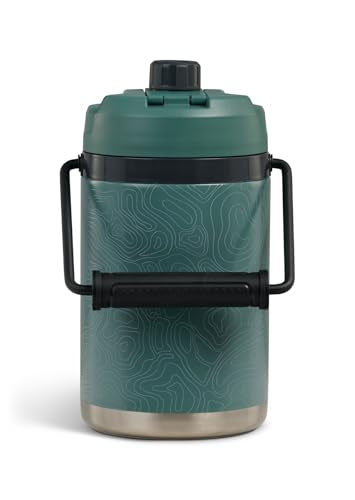 Igloo Trailmate Hybrid 54 oz Insulated Water Bottle, Large Sports Water Jug, Beverage Cooler, Spruce - color: Spruce