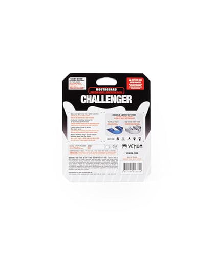 Venum Challenger Mouthguard - Strap/Strapless - color: White/Black, size: Adult